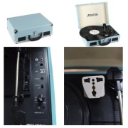 Gramofon FANTON RP115 + 16 płyt winylowych