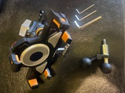 UCHWYT MOCOWANIE KULOWE DO TELEFONU NA KIEROWNICĘ motocykl, samochód, quad