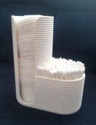 Organizer pojemnik kosmetyczny na płatki i patyczki