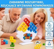 Gra zręcznościowa dla dzieci i dorosłych – Tetra Tower