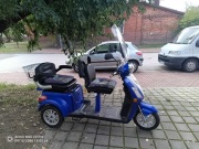 Trójkołowiec inwalidzki 2 osoby