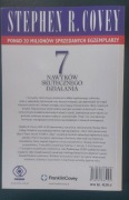 7 nawyków skutecznego działania Stephen Covey | REBIS | Stan BDB