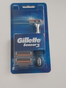 Gillette sensor 3 maszynka + wkłady 8+1 cena 80zł