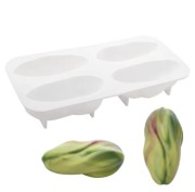 PISTACJA 4wg forma silikonowa 27*13*4.8 do Pieczenia Monoporcje Musów 