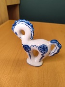 Figurka koń porcelana Gżel Gzel Gzhel USSR