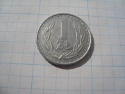 Polska moneta 1 zł złoty 1982 stan
