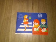 PZU Każdy uczeń ubezpieczony Plan Lekcji książeczka dla dziecka PRL