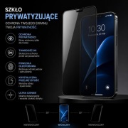 Szkło Prywatyzujące do iPhone 15 