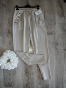 Spodnie premium z szerokimi mankietem