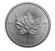 1 oz uncja srebrna moneta Liść klonowy jak Krugerrand Kangur Britania