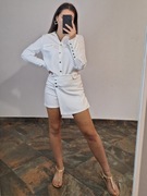 Komplet La perla, rozmiar S, biały