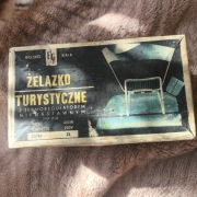 Żelazko turystyczne z czasòw PRL