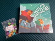 Gra planszowa Wild Space + drewniane figurki NOWA PL