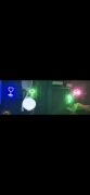 Lampki Neon 4 sztuki kolorowe lampki na ogród baterie/usb 