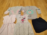 Ubrania dla dziewczynki rozmiar 110