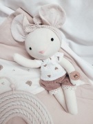 Lalka przytulanka szmacianka handmade eko zabawka