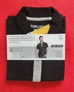 Koszulka męska polo XXL nowa Tom&Rose czarna