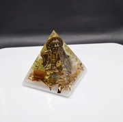 Orgonit Piramida z Żydem na Szczęście kamienie P103