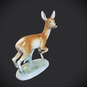 Royal Dux Porcelanowa figurka Sarna