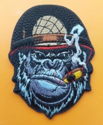 Morale Patch/Naszywka MILITARY GORILLA  (rewers z klejem)