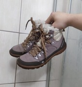 damskie buty zimowe śniegowce Quechua rozmiar 37 kolor fioletowy lilio