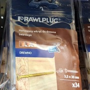 Wkręt do drewna twardego 3,5x30mm - 34 szt