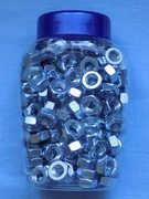 NAKRĘTKA 6-KĄTNA M10 NIERDZEWNA DIN 934 - 50 SZT.