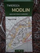 Twierdza Modlin Mapa fortyfikacji i garnizonu Jacek Biesiadka