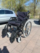 Wózek inwalidzki Timago 130 kg składany jak nowy