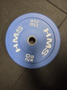 Talerze HMS bumper 20 kg niebieskie 