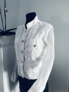 Biała oryginalna kurtka Pinko wiosna lato s m