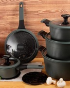 Garnki marmurowe lakierowane mat likwidacja magazynu 