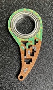 Brelok zawieszka Pixel Spin GROUND keyrambit keyspiner