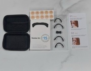 Plastry do oddychania z etui, klipsami, ćwiczenia, bieganie, chrapanie, sen