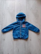 lekka kurtka ocieplana polarem marki H&M roz. 98/104 odpinany kaptur