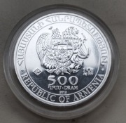 Armenia 500 Dramòw 2012 r Arka srebro 