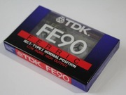 10x Kaseta magnetofonowa TDK FE90 Nowa folia spakowane razem
