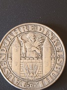 Rzadka moneta,Niemcy, Weimar. 3 marki 1928 D
