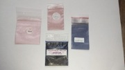 Cień mineralny RÓŻ MINERALNY 4 próbki SAMPLE różowy niebieski 
