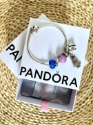 Srebrna bransoletka na charmsy Pandora