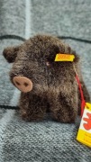 1468/10 Steiff VINTAGE Dzik ,,WULLE,, 10cmx15cm dla kolekcjonerów 