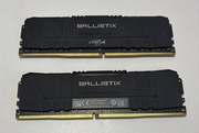Crucial Ballistix Black 16GB [2x8GB 3200MHz DDR4 CL16 DIMM]