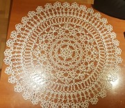 Serwetka frywolitka 63 cm