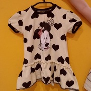 Bluzka dziecięca z falbanką 4 - 5 lat