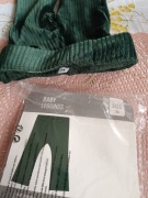 Leginsy welurowe nowe dziecięce r.74