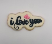 Ciasteczko lukrowane i love you