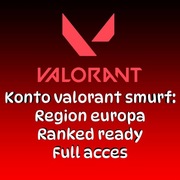 Smurf Konto Valorant FA Ranked Ready