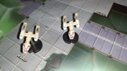 Star Wars Miniatures Starship Battles Y-wing Starfighter Ace  2 modele