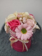 Flowerbox kwiaty mydlane super prezent