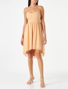 Damska sukienka koktajlowa  iNTiMuse 11644 rozmiar 44 Morelowa